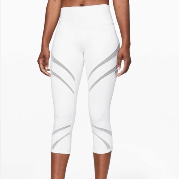 Lululemon Wunder Under High-Rise Crop 21" *Mesh - Picture 2 of 13